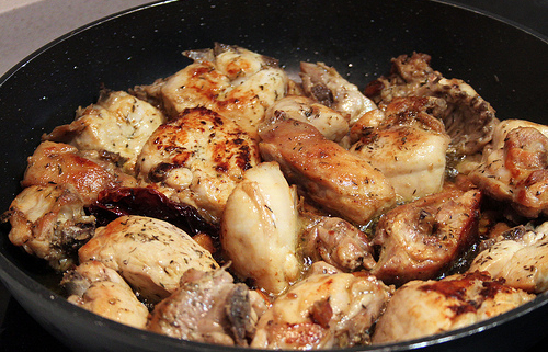 Pollo al Ajillo - Garlic Chicken - Traditional Spanish Recipe