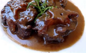 Rabo de toro - bull's tail stew - traditionally eaten after bullfights, using that day's toros.