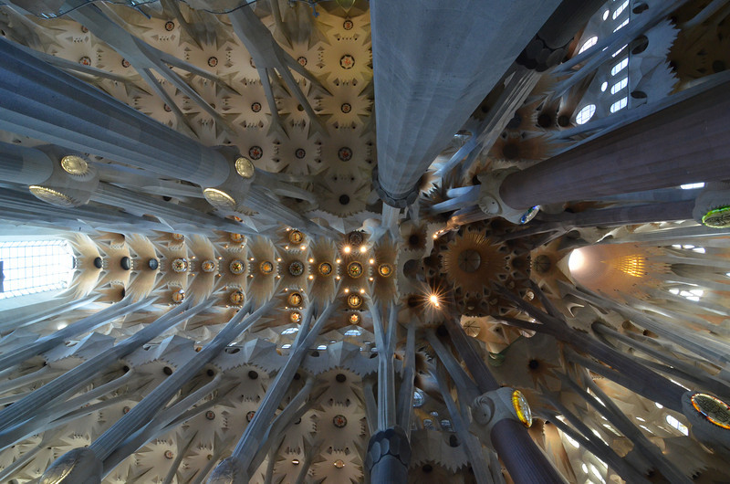 Sagrada familia interior